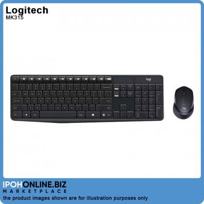 MK315 Quiet Wireless Keyboard Mouse Combo MK315 Quiet Wireless Keyboard Mouse Combo